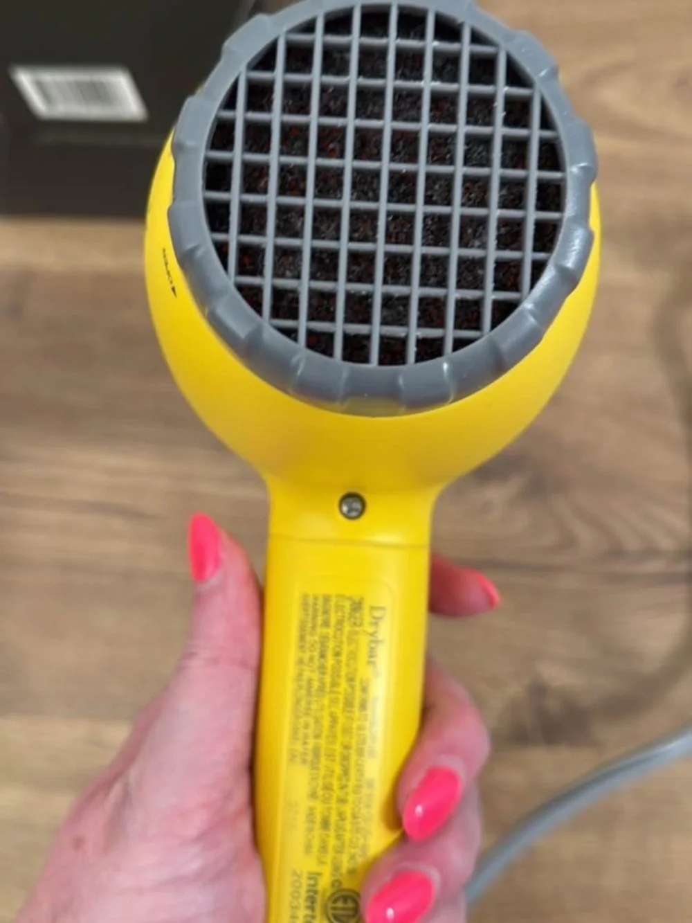 Drybar Yellow Hair Dryer with Yellow Bouncer Diffuser Set
